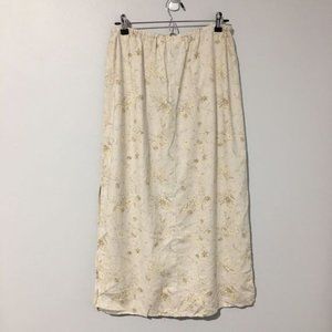 Liz Claiborne Lizsport Petite Women's Floral Split Skirt Size 10 Petite